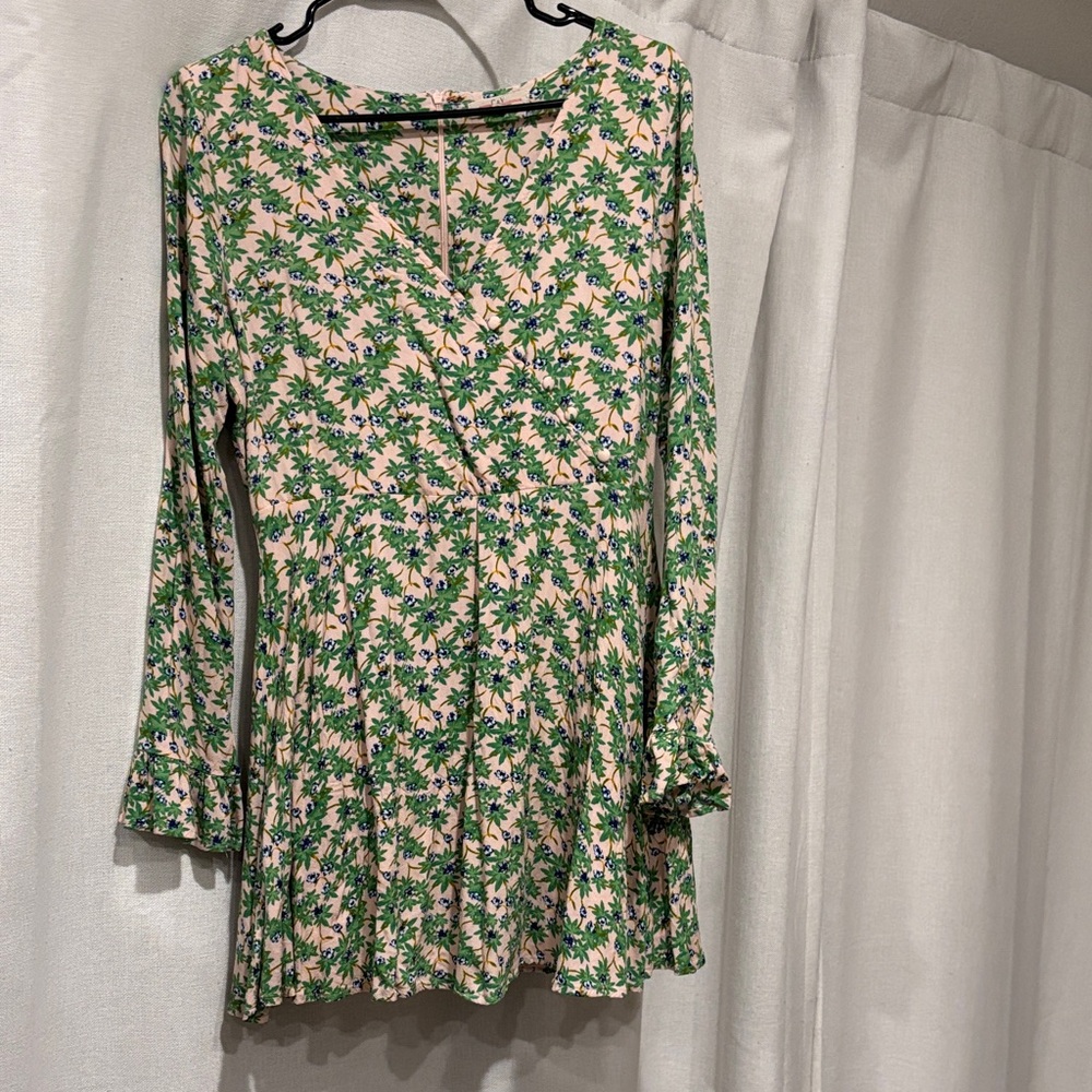 Floral Long Sleeve Dress
